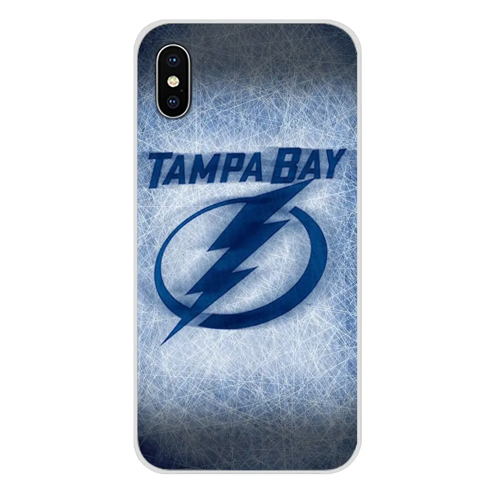Аксессуары для телефонов Tampa Bay Lightnings чехлы Apple iPhone X XR XS MAX 4 4S 5 5S 5C SE 6 6S 7 8 Plus ipod touch