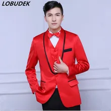 Мужской пиджак, Блейзер, модное приталенное пальто, платье для свадьбы, торжественное платье для певца, танцовщицы, сценическое представление, вечерние костюмы для хора