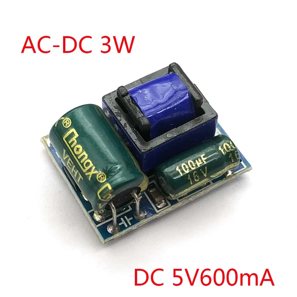 Прецизионный 5V600mA(3 Вт) Изолированный импульсный модуль питания/buck module 220 до 5 В