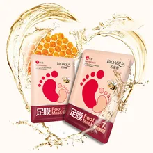 BIOAQUA/1 пара, отшелушивающая маска для пилинга ног, маска для тела и новорожденных ног, средство для удаления омертвевшей кожи, гладкие и энергичные носки, педикюр, уход за ногами