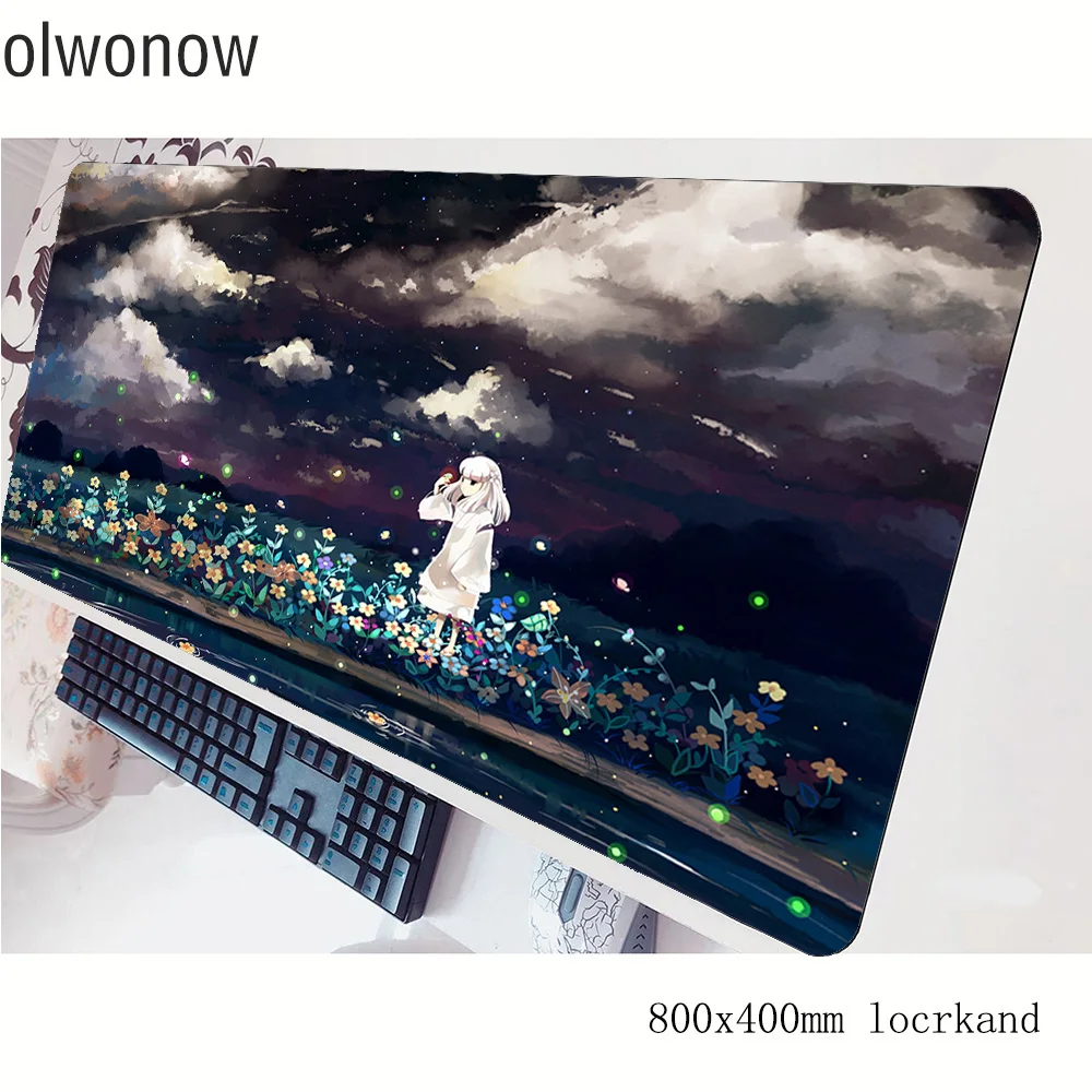 Inuyasha коврик для мыши геймер 80x40 см игровой лучший продавец notbook Настольный