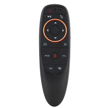 

G10 Voice Remote Control 2.4G Wireless Air Mouse Microphone Gyroscope IR Learning for Android Smart TV Box T9 H96 Max X96 Mini