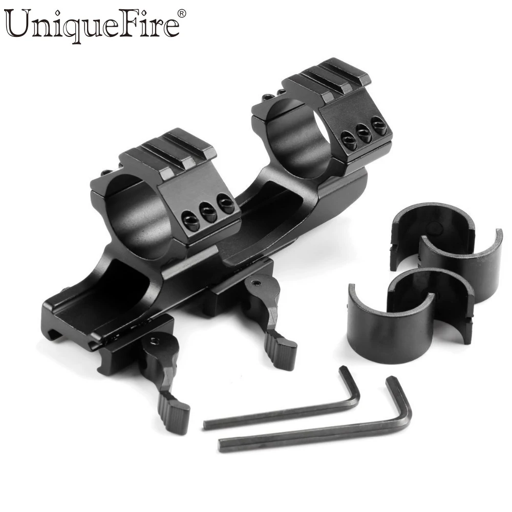 UniqueFire 25.4mm 30mm Dual Ring Cantilever Heavy Duty Scope Mount
