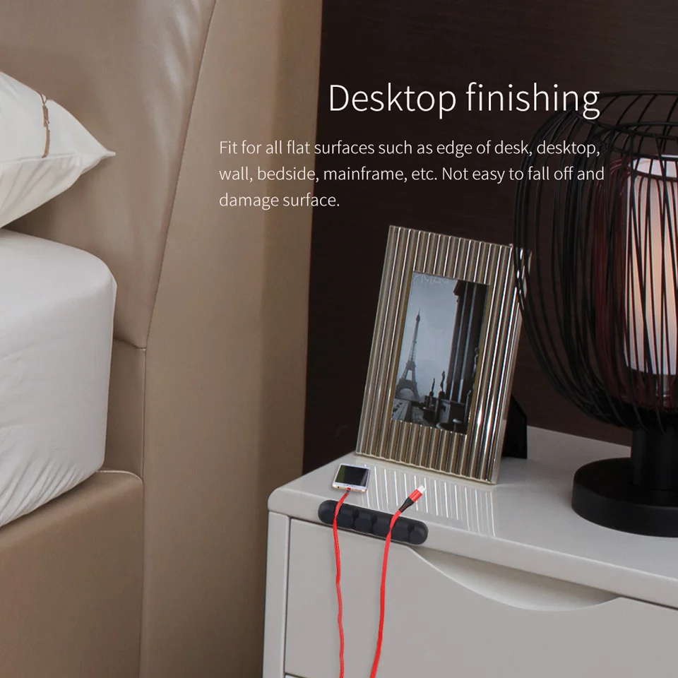 NTONPOWER Silicone Earphone Cable Organizer (8)