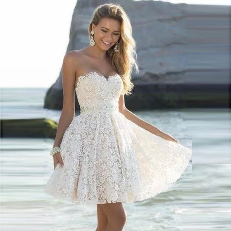 Sexy Sweetheart Short Evening Dresses 
