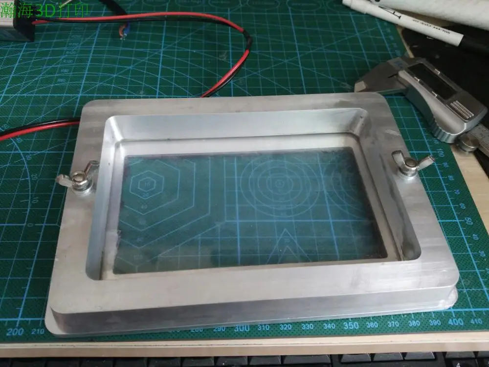 

SLA 3D printer SLA light curing photosensitive resin tank sla resin tray for DIY SLA 3D printer With 1pcs Films