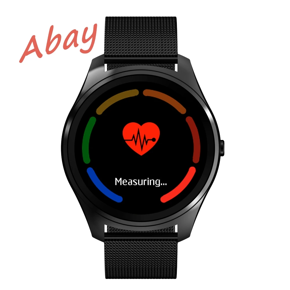 

Abay X8 high-end Bluetooth smart watch bracelet Heart rate blood pressure oximeter step monitoring Bluetooth synchronization