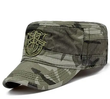 Военная солдатская Боевая шапка-Кепка унисекс, хлопковая армейская камуфляжная кепка, регулируемый размер для 55-59 см