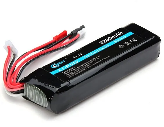 1 шт. BQY power 11,1 V 2200mAh Lipo батарея для радиоуправляемого передатчика дропшиппинг