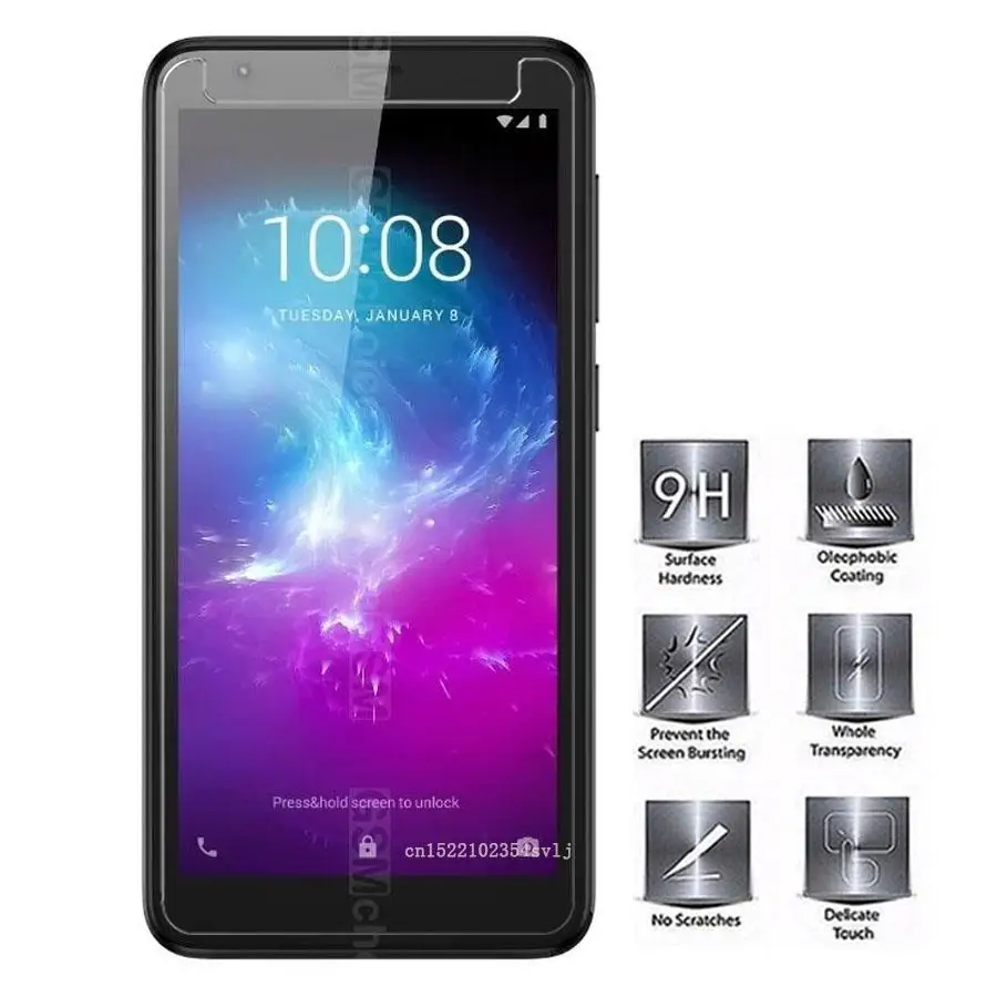 

9H For ZTE Blade L130 Tempered Glass Film Explosion-proof Front LCD Screen Protector for ZTE Blade L8 Premium