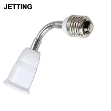 Гибкий E27 к E27 16 см длина удлинить светодиодный светильник патрон лампы конвертеры адаптер гнездо базовый тип расширение 1 шт