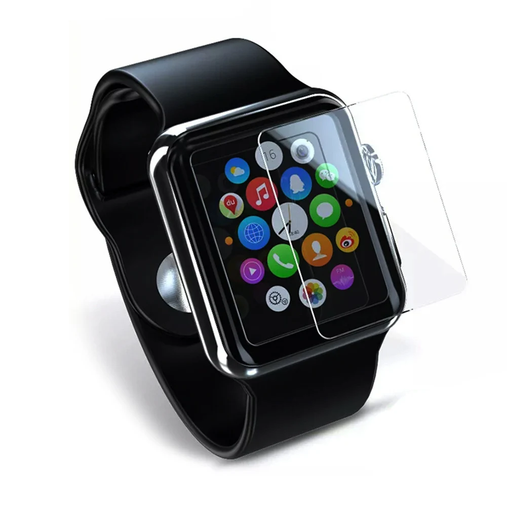 Для IWatch Series 4 закаленное стекло для Apple Watch 40 мм 2.5D изогнутые края Защитная пленка