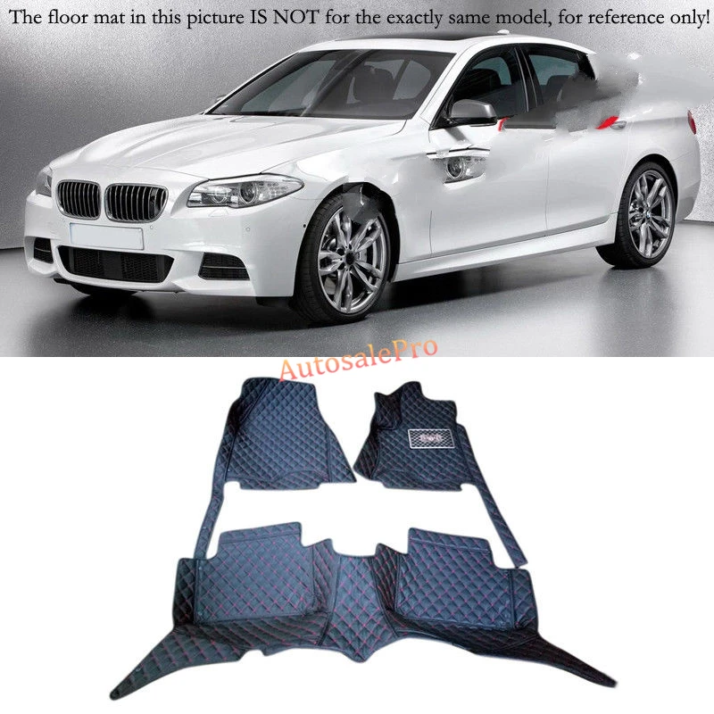 buy For BMW 5 Series F10 2010 2011 2012 2013 Right amp; Left Hand Drive Black Front Rear Floor Mat Carpets Pad cover