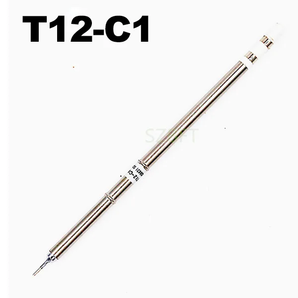 T12 наконечник для hakko T12-BC2 C1 BL B2 паяльник наконечники серии T12 паяльная станция FX-951 - Цвет: 4pcs C1