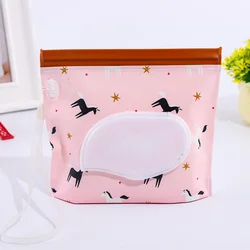 Pouch Self-sealing Wipes Wet Wipe Self-supporting Dispenser Holder Refillable PVC Bag Reusable Pouch Self-sealing Wipes Wet Wipe Self-supporting Dispenser Holder Refillable PVC Bag Reusable