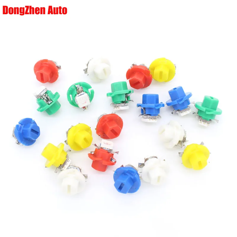 

Dongzhen LED Car T5 B8.4 1 SMD 5050 T5 B8.4d BAX15S Dashboard Instrument Panel Bulb 12V Auto Xenon Light Source Accessories 1pcs