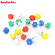 Dongzhen LED Car T5 B8.4 1 SMD 5050 T5 B8.4d BAX15S Dashboard Instrument Panel Bulb 12V Auto Xenon Light Source Accessories 1pcs