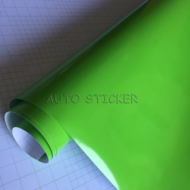 apple green glossy vinyl 5