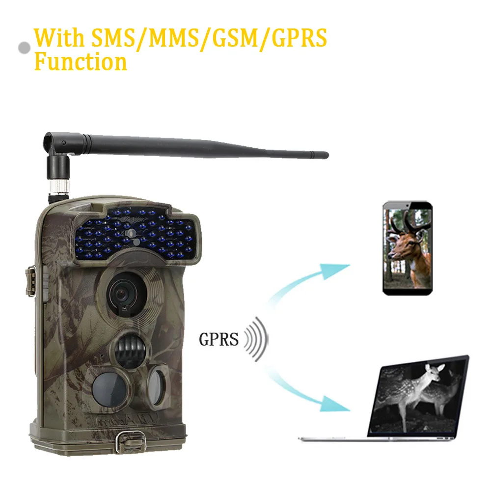 

LTL ACORN 6310WMG 940NM Hunting Camera MMS GPRS Photo Traps Wild GSM Camera Traps 12MP HD IR Trail Waterproof Scouting Camcorder