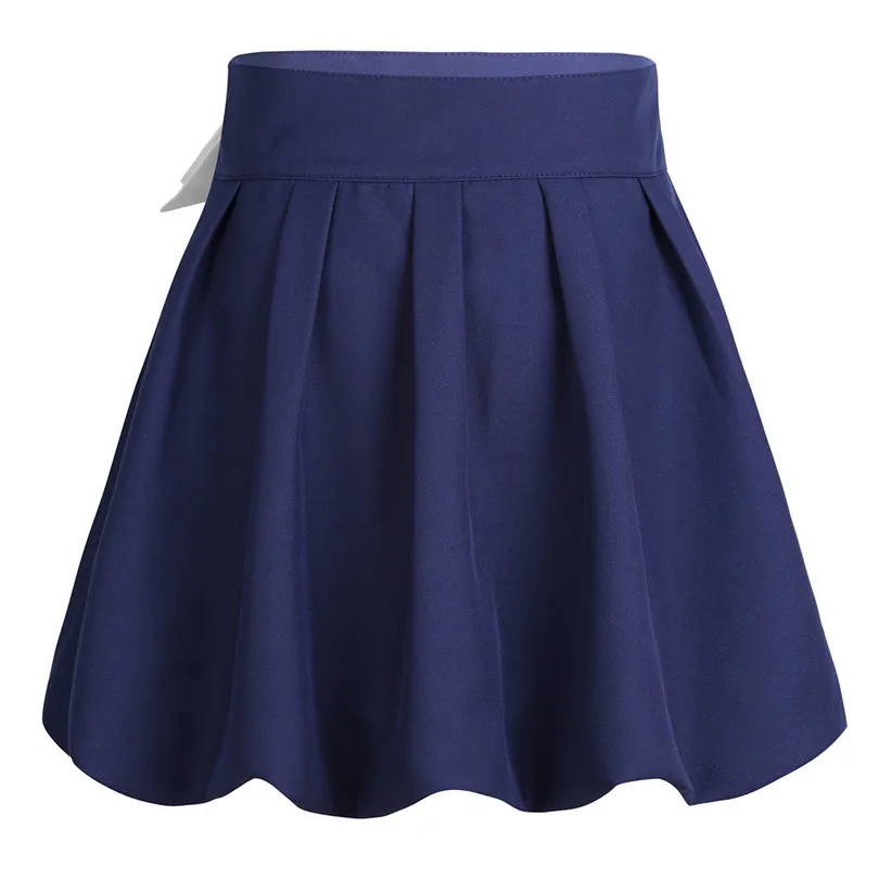 Новая Детская школьная форма для девочек, плиссированная юбка скутер со скрытыми шортами, юбка-пачка для сцены, элегантная школьная юбка для девочек