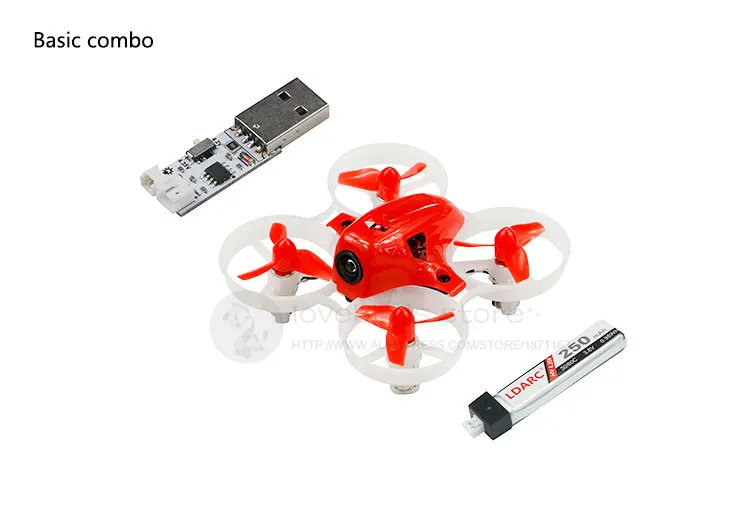 

KINGKONG Tiny LDARC 6X indoor FPV brush mini drone with camera PNP basic version