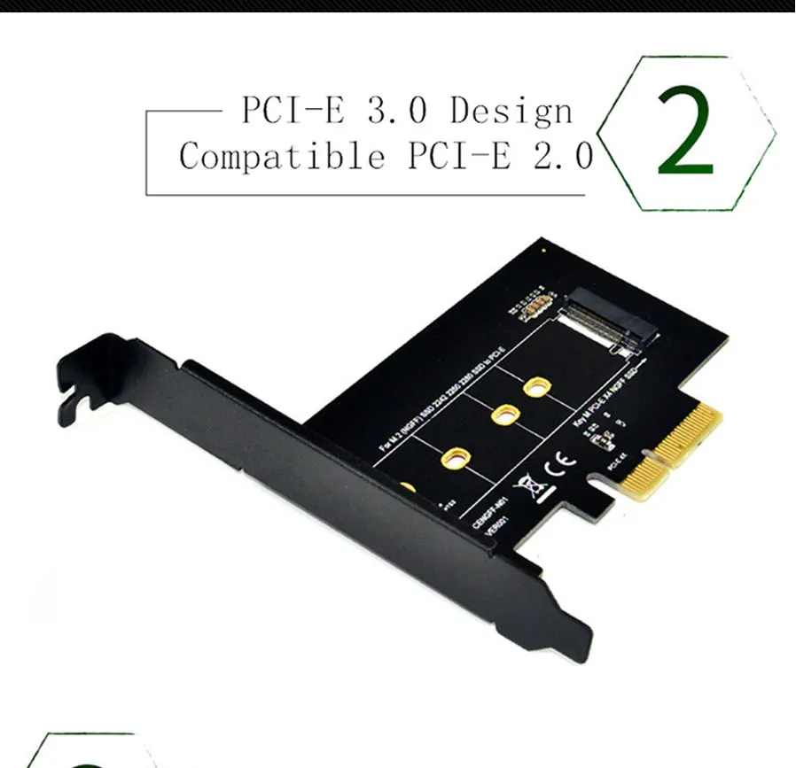 M.2 PCIe адаптер M2 NGFF SSD NVME M ключ SATA на основе B ключ для PCI-e 3,0X4X8X16 размер 2230-2280 M.2 ssd Контроллер конвертер карта