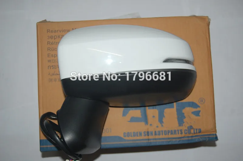 

CAPQX Automatic folding closed view mirror door mirror FOR HONDA 2014 2015 FIT JAZZ rearview side mirror