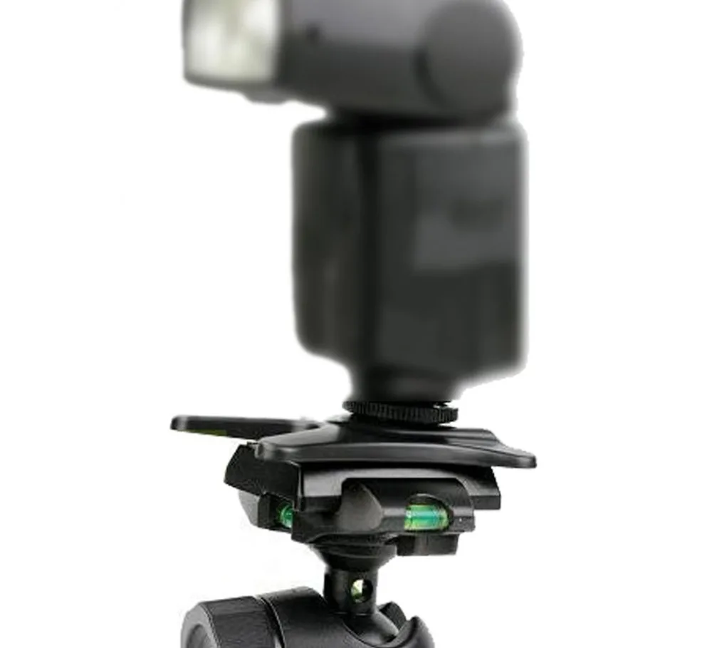 Kaliou 1pcs Camera Flash Hot Shoe Stand Adapter Holder Mount AS-21 Speed light for Canon Nikon 430EX 580EX SB600 SB900 