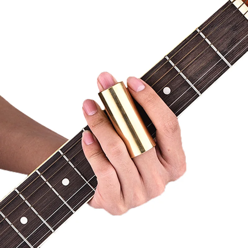 Brass Guitar Slide Length 28 51 60 70 mm Inner Diameter 21mm Stainless Smooth Edge Bronze Pipe