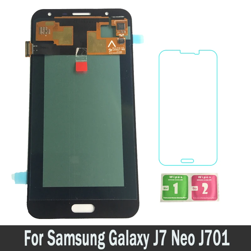 

100% New LCDs For Samsung Galaxy J7 neo J701 J701F J701M J701MT LCD Display Screen Display Touch Digitizer Replacement Assembly