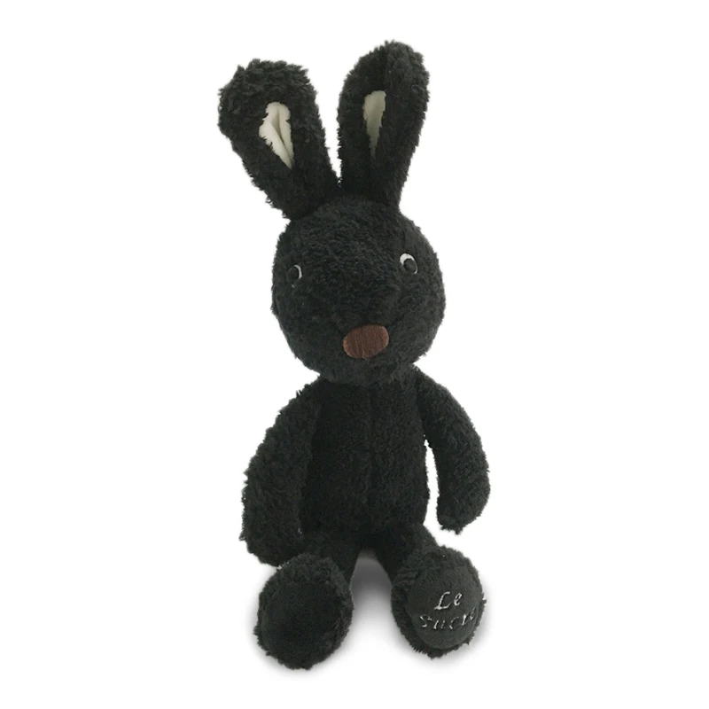 45 см/60 см Одежда для куклы Кролик кошка медведь мягкое платье кукольная юбка свитер игрушки Аксессуары для BJD куклы Девочки Подарки - Цвет: Black Rabbit