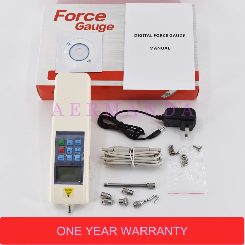 Digital Push Pull Force Gauge 500N HF-500