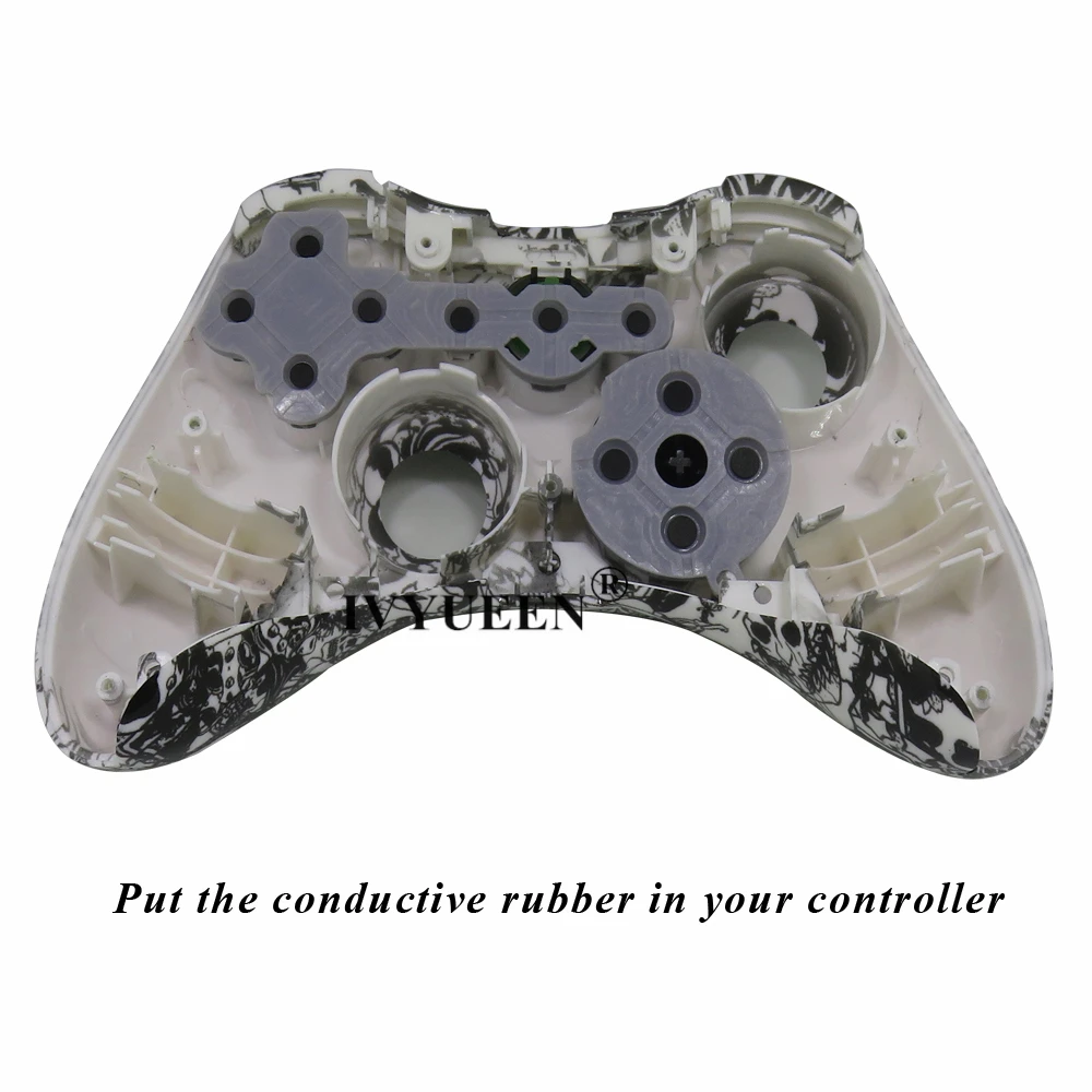 for Xbox 360 controller conductive rubber pad 07