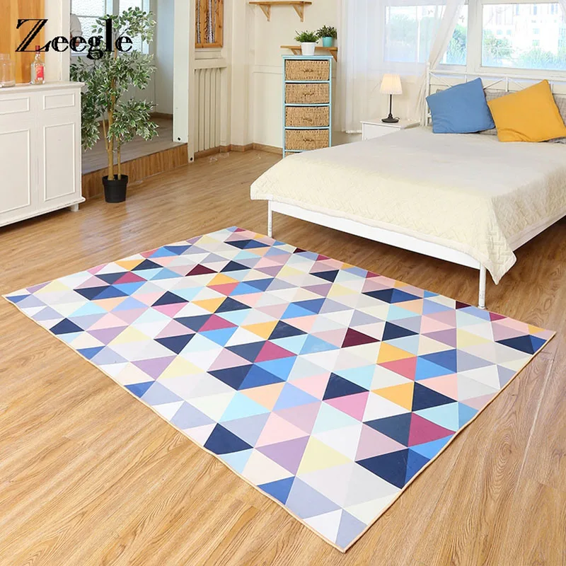 Zeegle European Style Carpet Floor Mats Soft Anti slip Floor Rugs Kids