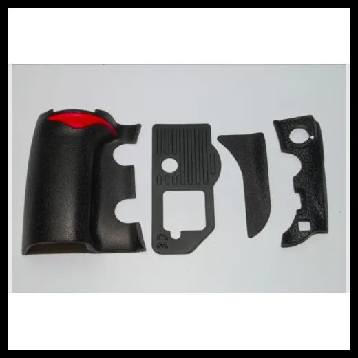 

FOR NIKON D700 4 PIECE FRONT/REAR/ GRIP RUBBER SET NEW REPAIR PARTS OEM + Tape