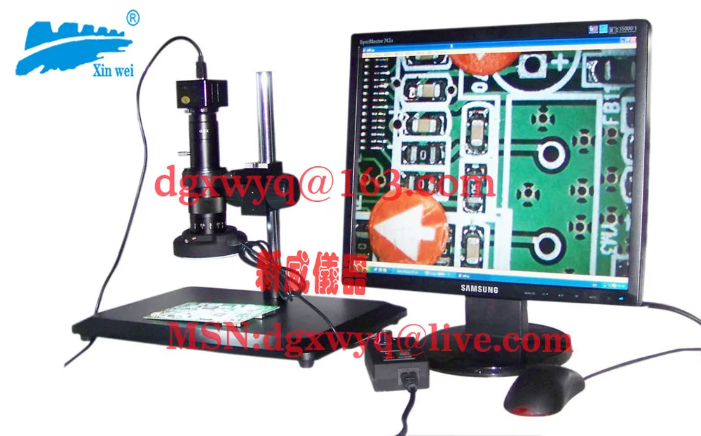 

USB Computer video microscope/HD video microscope with five million pixels/delivery fast!