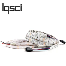 LQsci 5M LED Strip 3528 5050 fiexible light 60Led/m 5m 300Led DC 12V Cool Warm White Red Green Blue Yellow RGB Free shipping