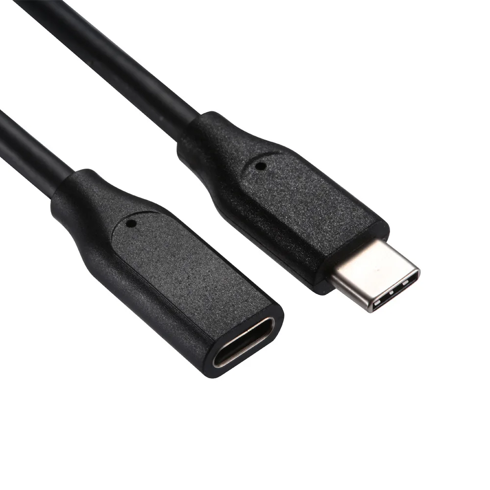1 шт./лот, кабель для ноутбука type-C с разъемом «Папа-мама», USB 3,1 ...
