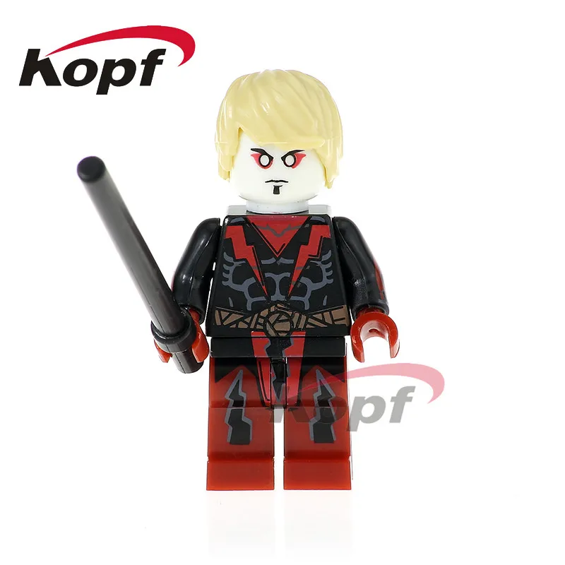 

Single Sale Super Heroes Fantastic Four Adam Warlock Black Widow Gamora Amora Wrecker Building Blocks Children Toys Gift PG397