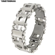 YINGTOUMAN, женский, женский, для ношения, с протектором, многофункциональный браслет, ремешок, многофункциональная отвертка, для улицы, аварийный набор, многофункциональный инструмент