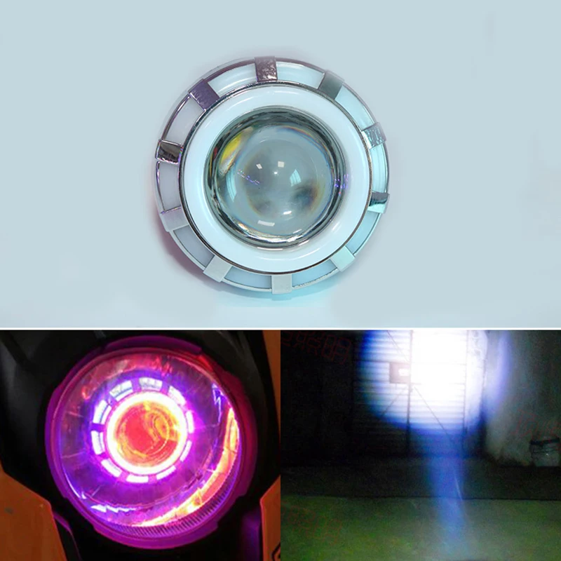 1pcs Motorcycle Led Headlight 6500k Super Bright Bulb Motorbike