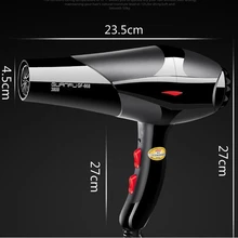 2400 Вт профессиональный фен для волос отрицательный Лон сушилка для горячего и холодного воздуха коллектор салон 3 скорости 2 Горячая стрижка Eu вилка