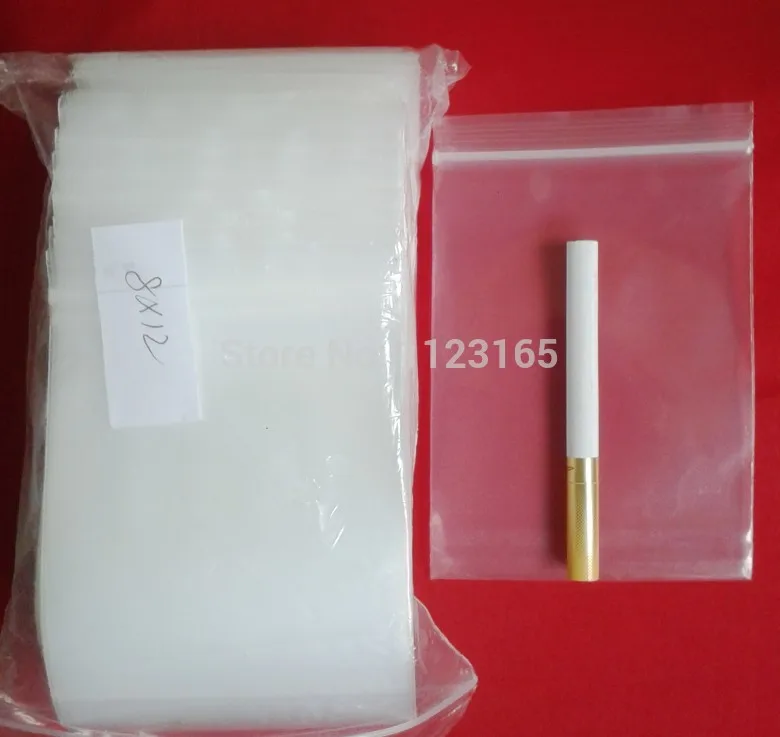 

8*12cm Small PE ziplock bag gift bag 100pcs/lot