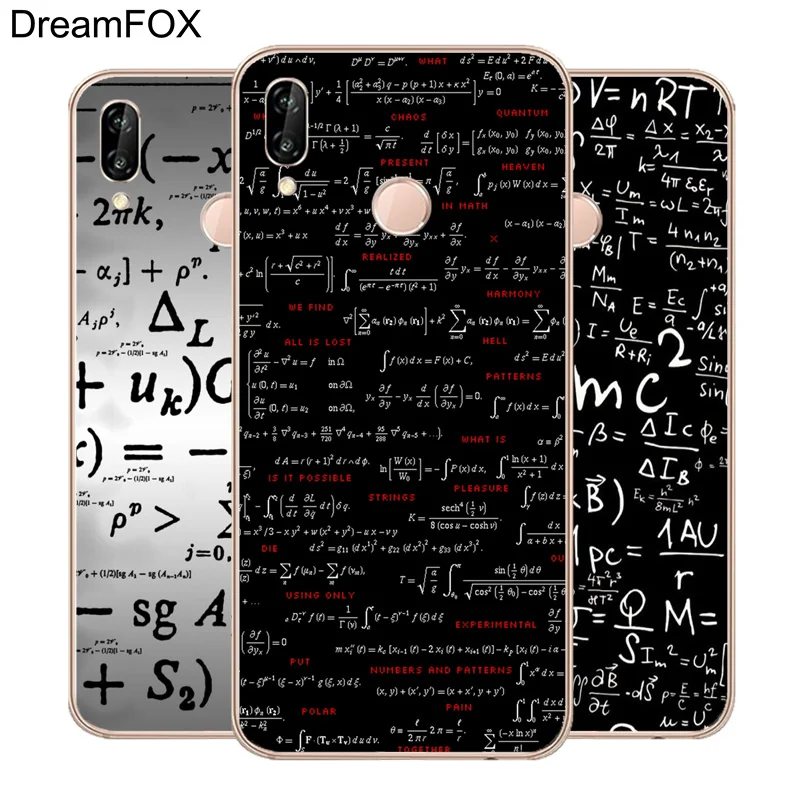 

L151 E Mc2 Math Albert Einstein Soft TPU Silicone Case Cover For Huawei P8 P9 P10 P20 P30 Lite Pro P Smart Plus 2017 2019