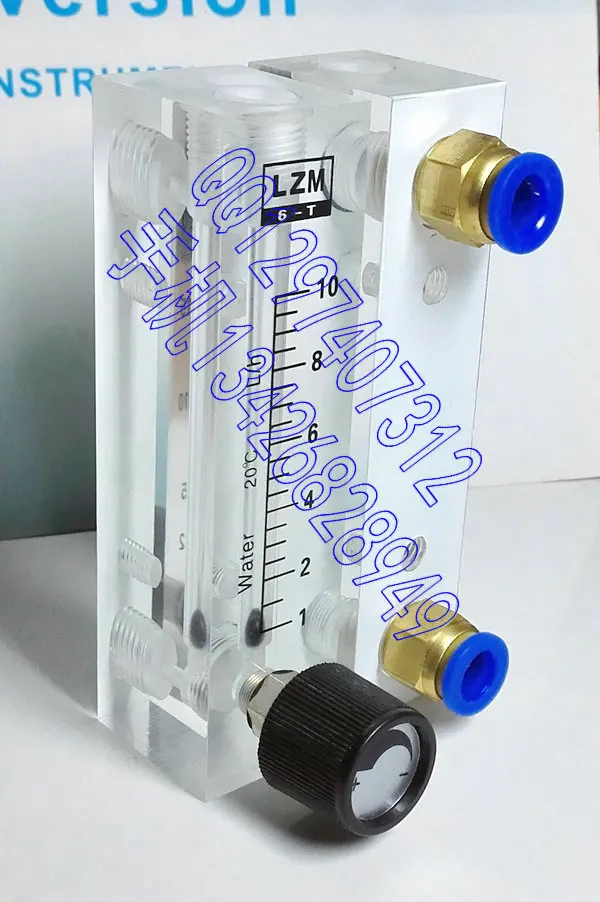 LZM-6T регулируемой панелью расходомер 1~ 10 л/ч