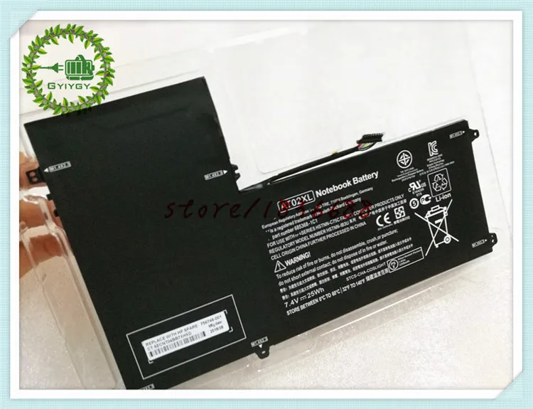 Аккумулятор для ноутбука 25wh At02xl HP Elitepad 900 G1 Настольная Фотография модель At02025xl