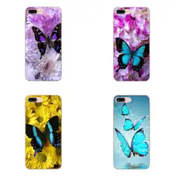 Красочные милые с рисунком бабочек и цветов для Galaxy J1 J2 J3 J330 J4 J5 J6 J7 J730 J8 2015 2016 2017 2018 mini Pro