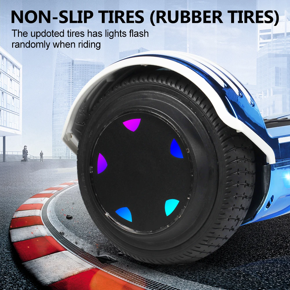 6.5 Inch Hoverboard Electric Scooters Smart Electric Skateboard Self Balance Scooter Bluetooth Speaker LED Hover Board Oxboard