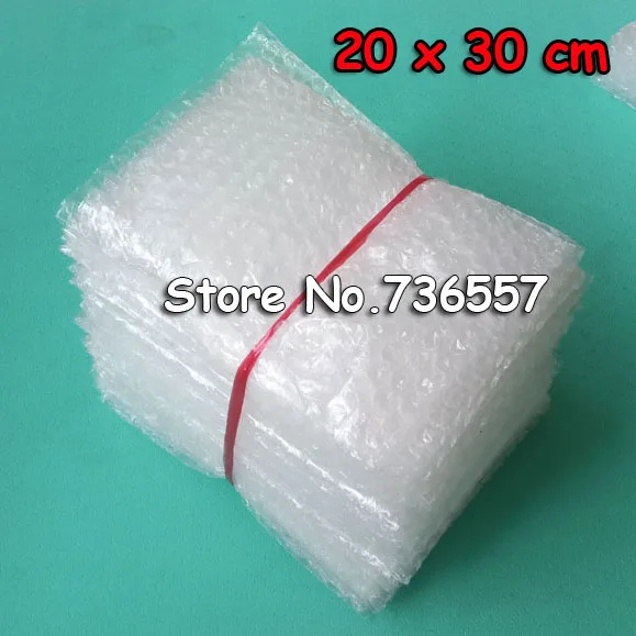 

20x30cm 100pcs New Bubble Envelopes Wrap Bags/ anti-static Pouches/ red color PE Mailer Packing bag Free Shipping