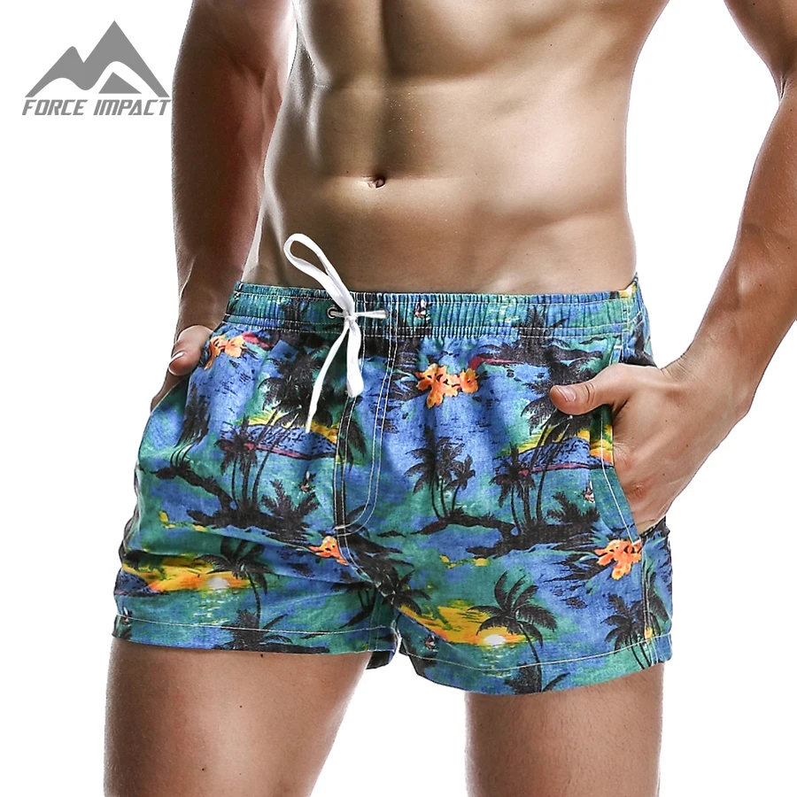 New Fashion Breathable Men's Shorts Summer Elastic Waist Men's Board